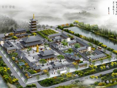 武义寺庙建筑总体规划方案